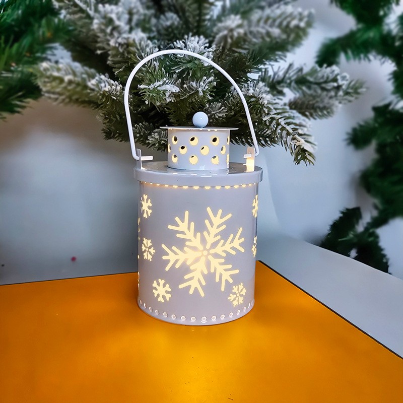 Christmas Candle Lights LED  Small Lanterns for Creative Holiday Decoration