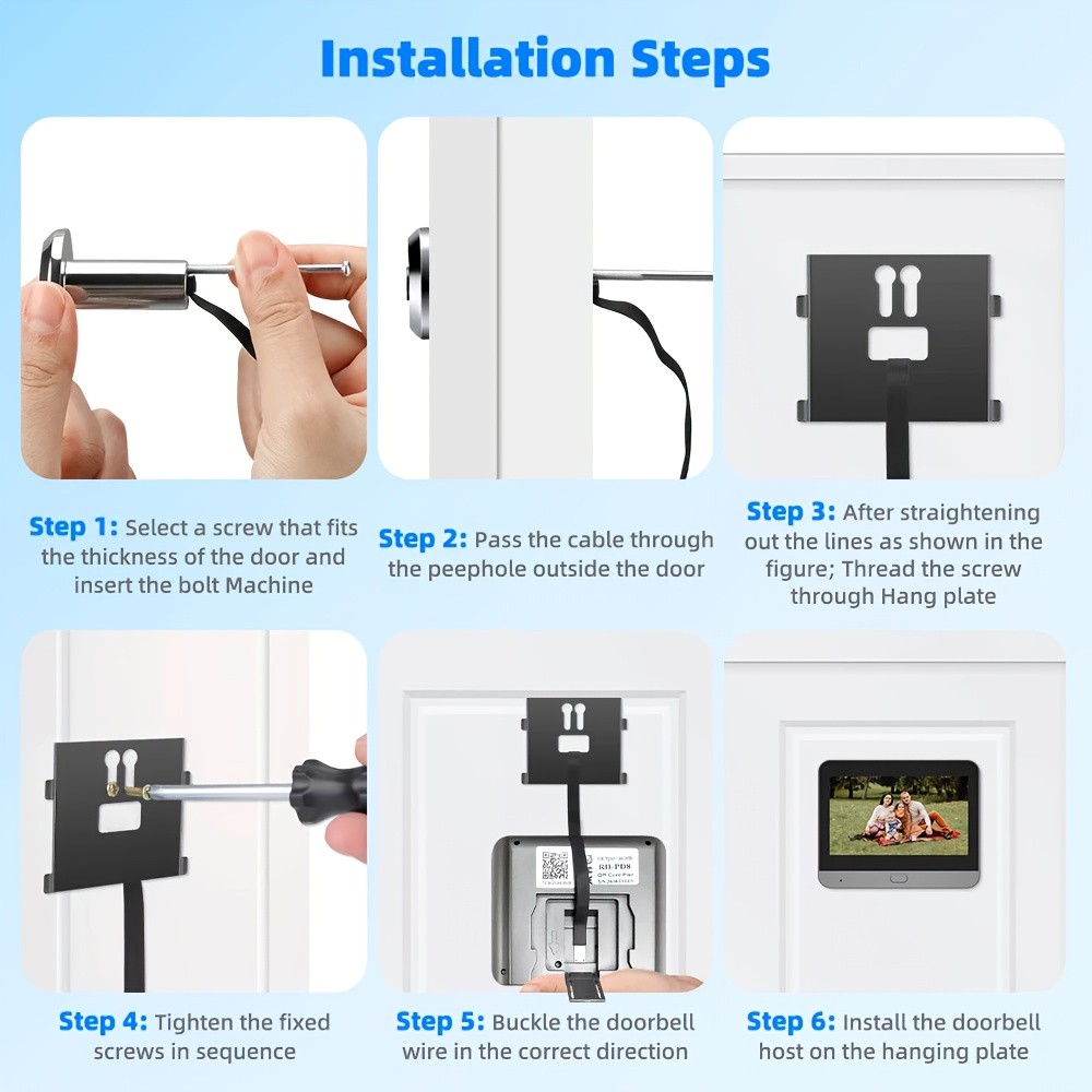 Devoccvo Smart Security Camera with Screen