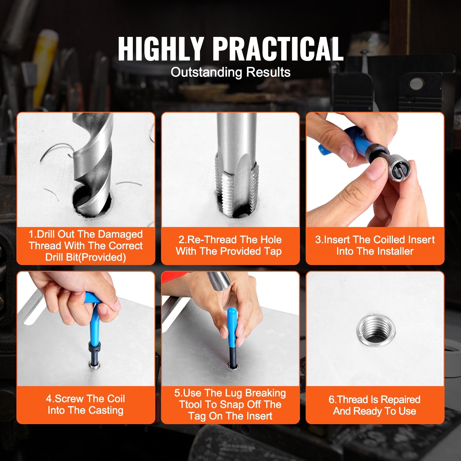 Helicoil Thread Kit