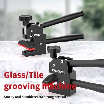 1pc OuDiSi Heavy-Duty Ceramic Tile & Glass Cutter with Ergonomic Non-Slip Grip Sharp, Durable Blades for Precision Cutting