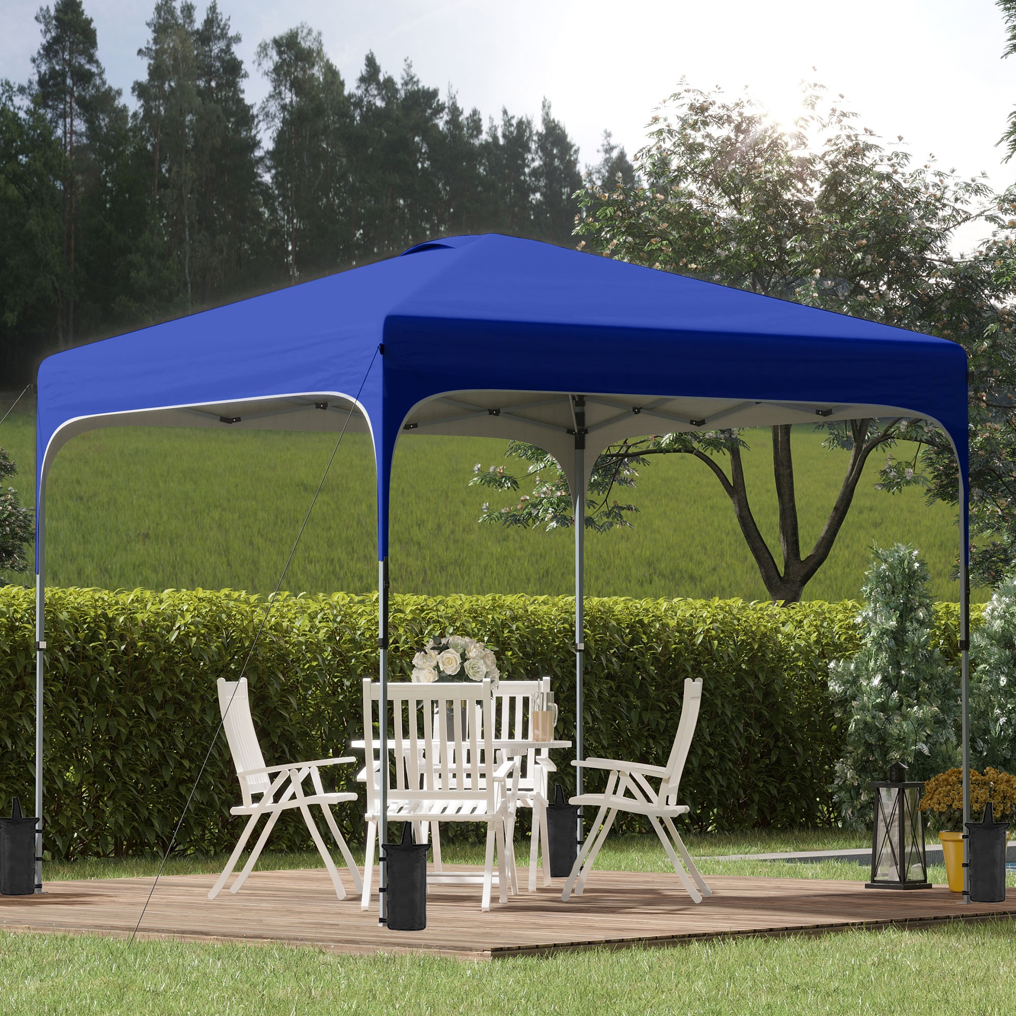 Canopy Tent With Wheeled Carry Bag