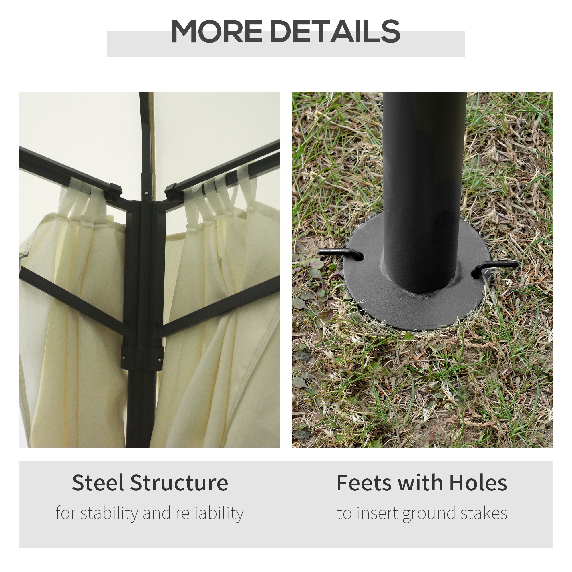 Canopy With Screen Sides