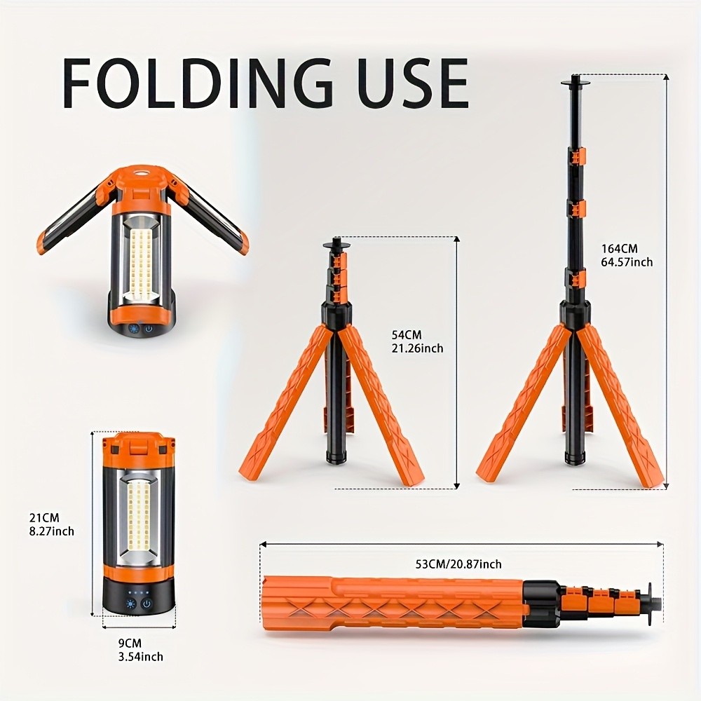 Smart LED Multi-Function Folding Light