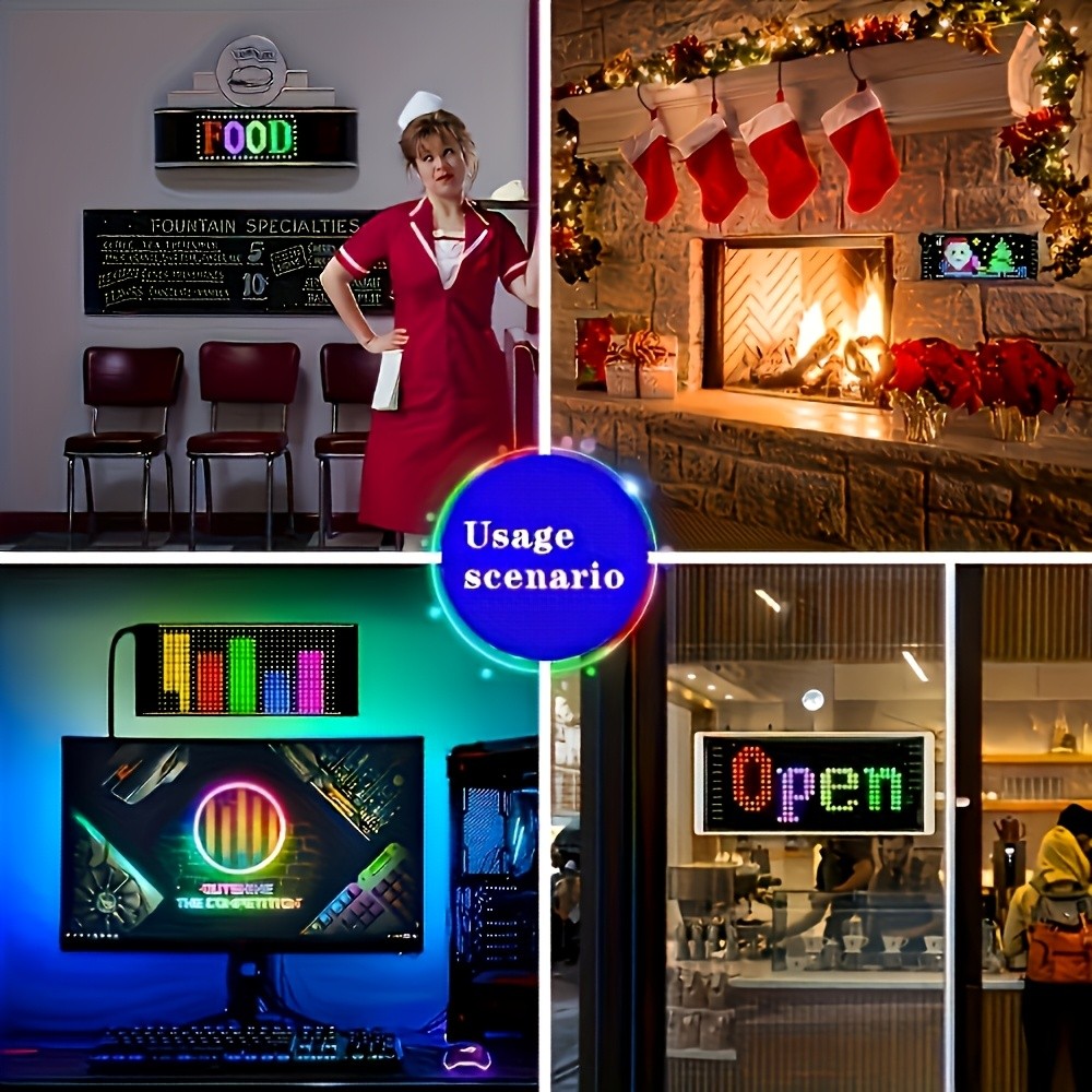 Smart LED Pixel Soft Light Displays