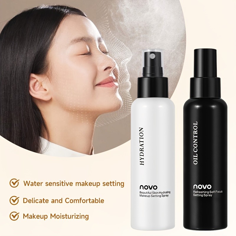 Novo Long-Lasting Makeup Setting Spray with Hyaluronic Acid