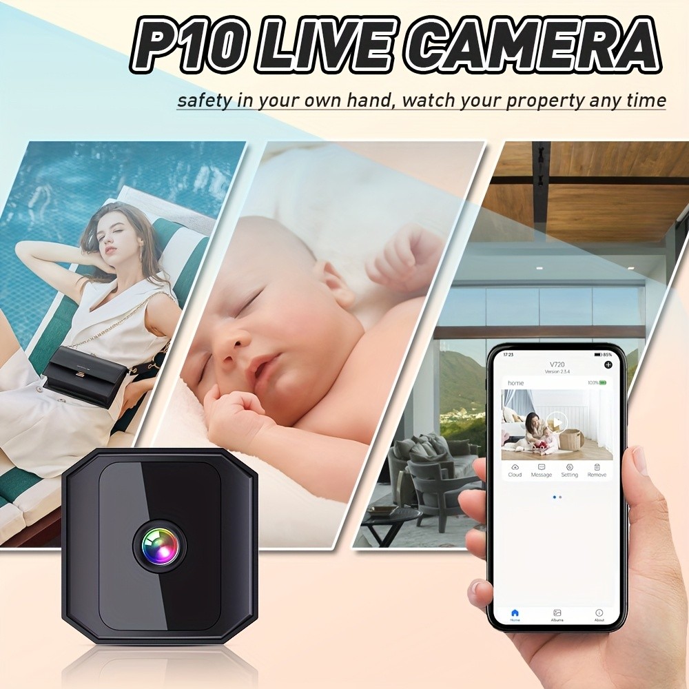 SELFIECOM Security Camera with Wifi