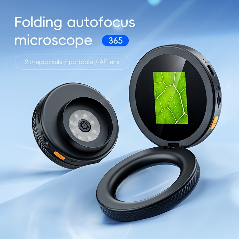WKR Portable Handheld Digital Microscope with USB-Powered Magnifying Glass
