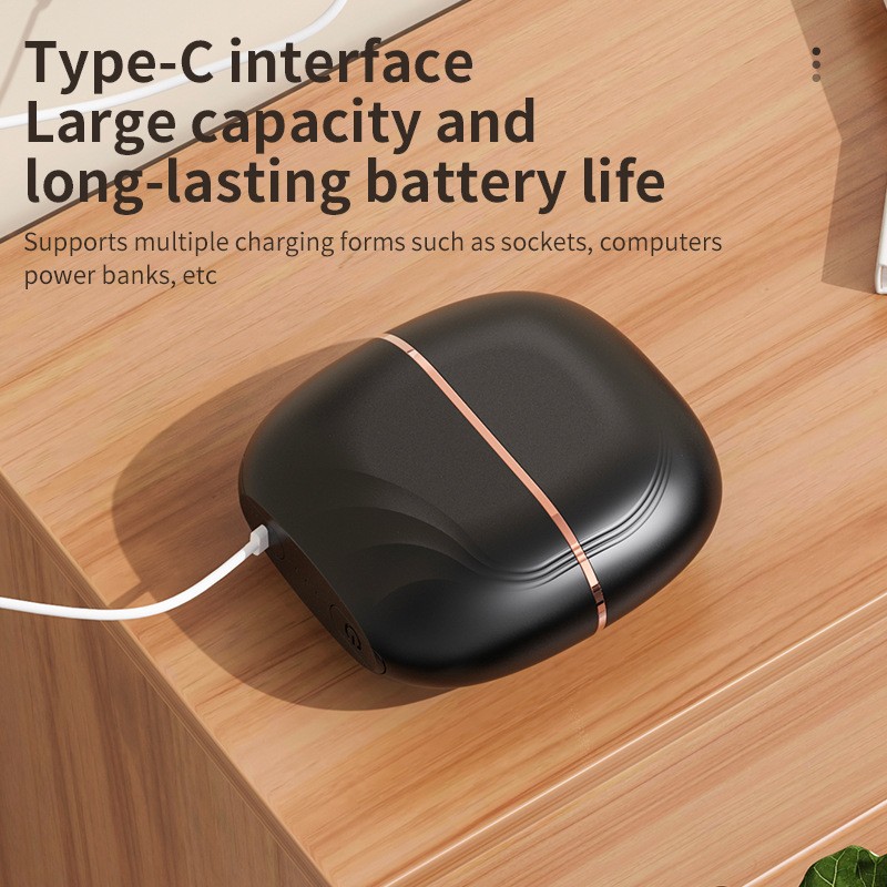 Mini Hair Straightening Comb Wireless Charging Portable Multifunctional Hair Care Styling Comb