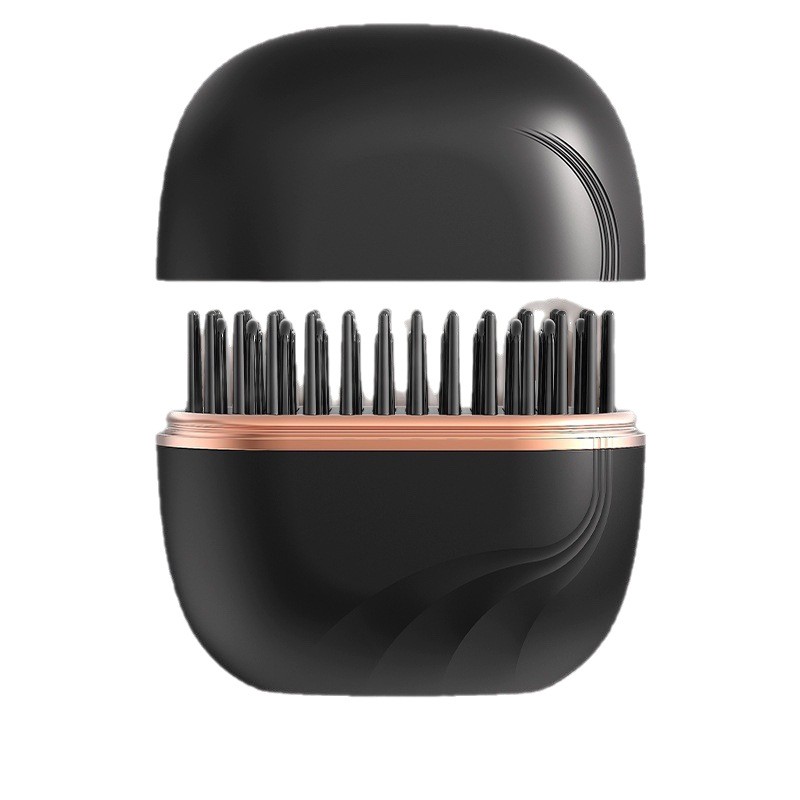Mini Hair Straightening Comb Wireless Charging Portable Multifunctional Hair Care Styling Comb