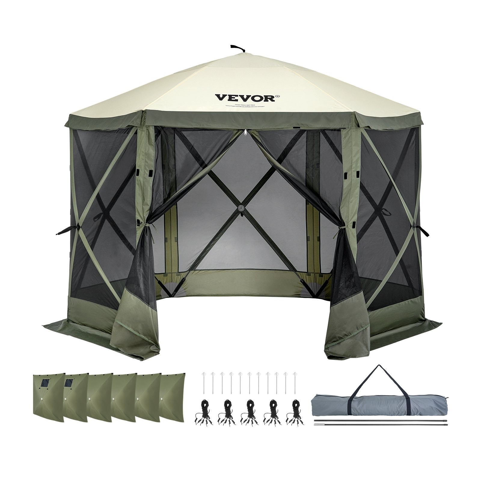Canopy Tent With Mosquito Netting