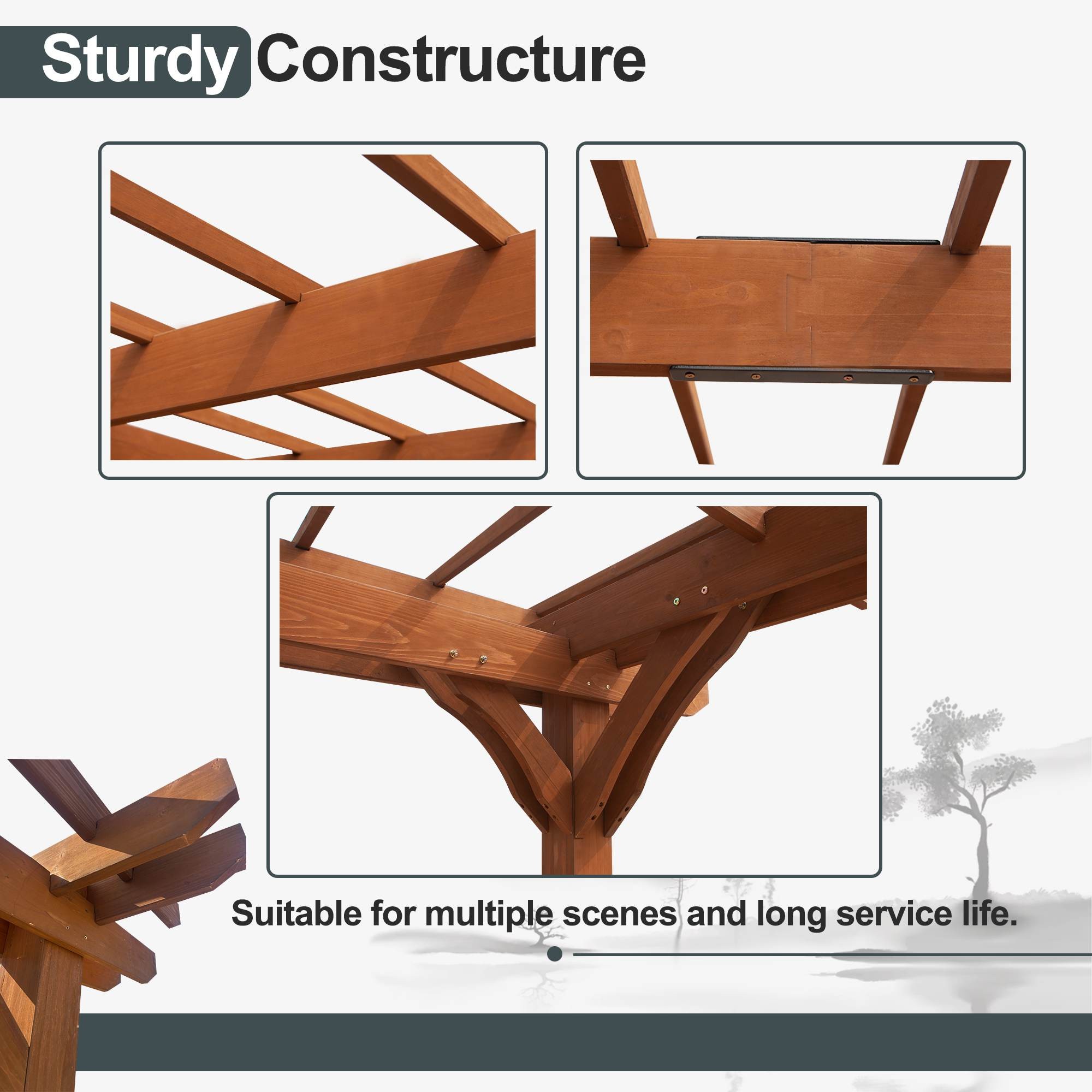 Wood Gazebo