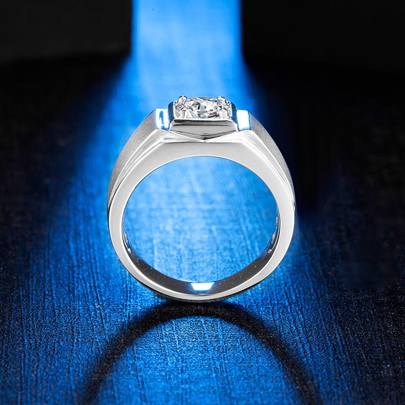 Moissanite Solitaire Ring