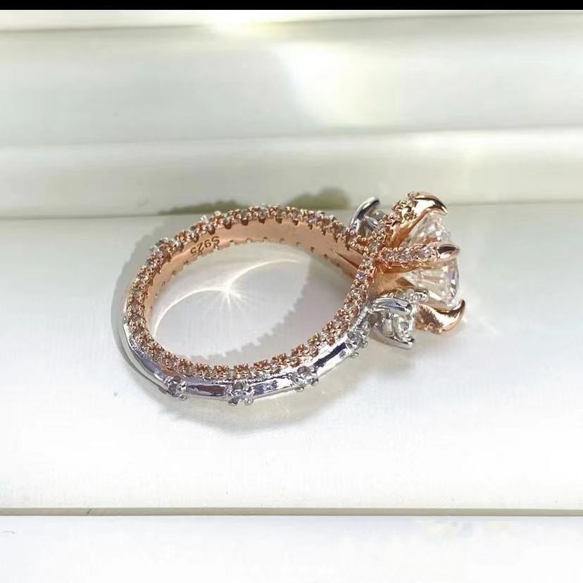 Moissanite Stone Ring