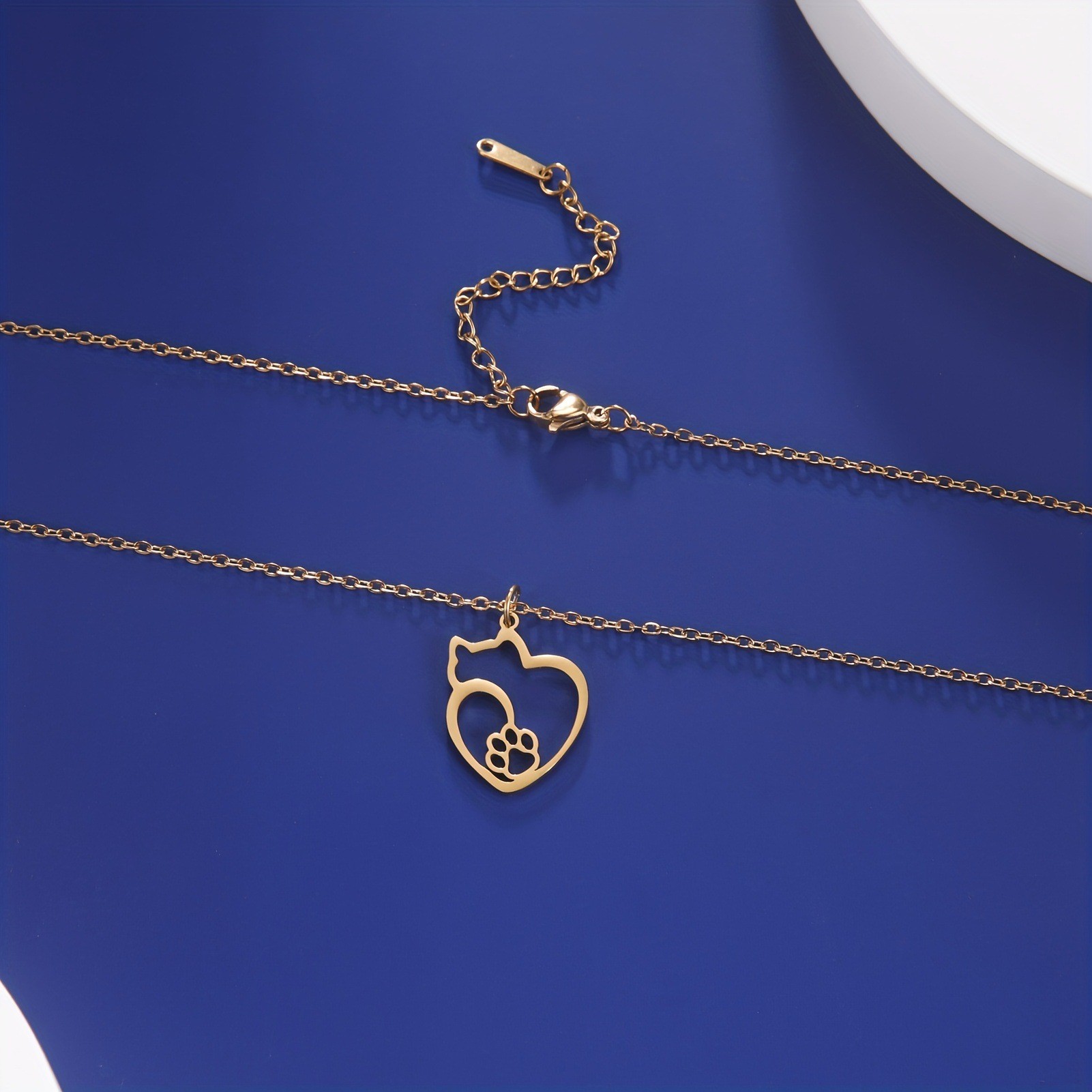 Cat Silhouette Pendant