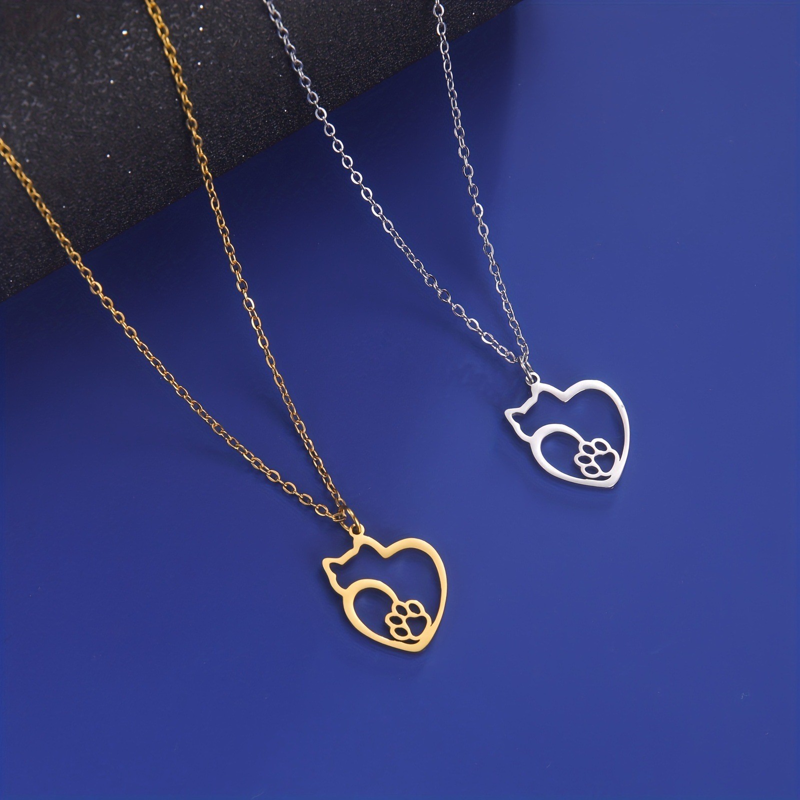 Cat Silhouette Pendant