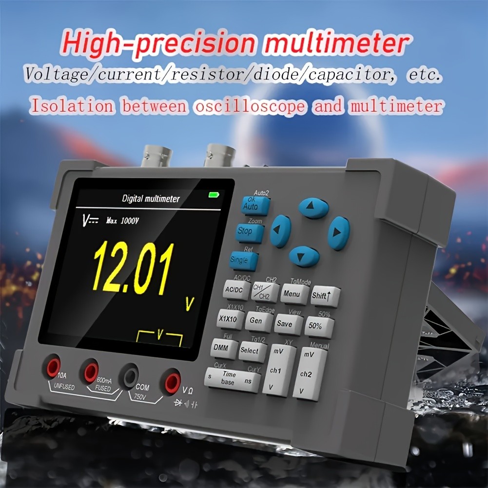 DSO3D12 3.2-Inch Desktop 3-in-1 Digital Oscilloscope