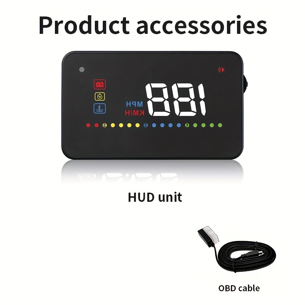 ANJKFLUR A200 OBD2 Car Head-Up Display