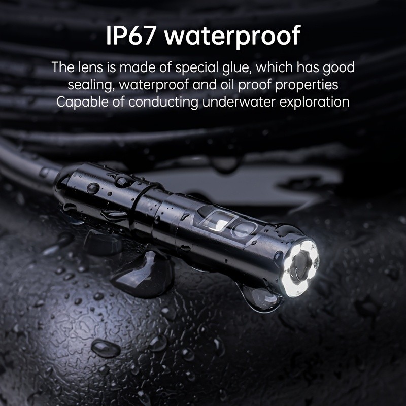 TONGWODE 10.92cm IPS Display 1080P Industrial Camera Inspection Device
