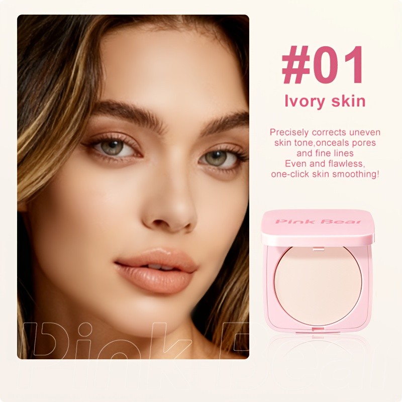 Pink Bear Oil-Control Setting Powder