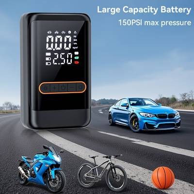 Suitu Portable Mini Air Compressor & Electric Tire Inflator The Ultimate Compact Air Pump for Cars, Bikes, and More