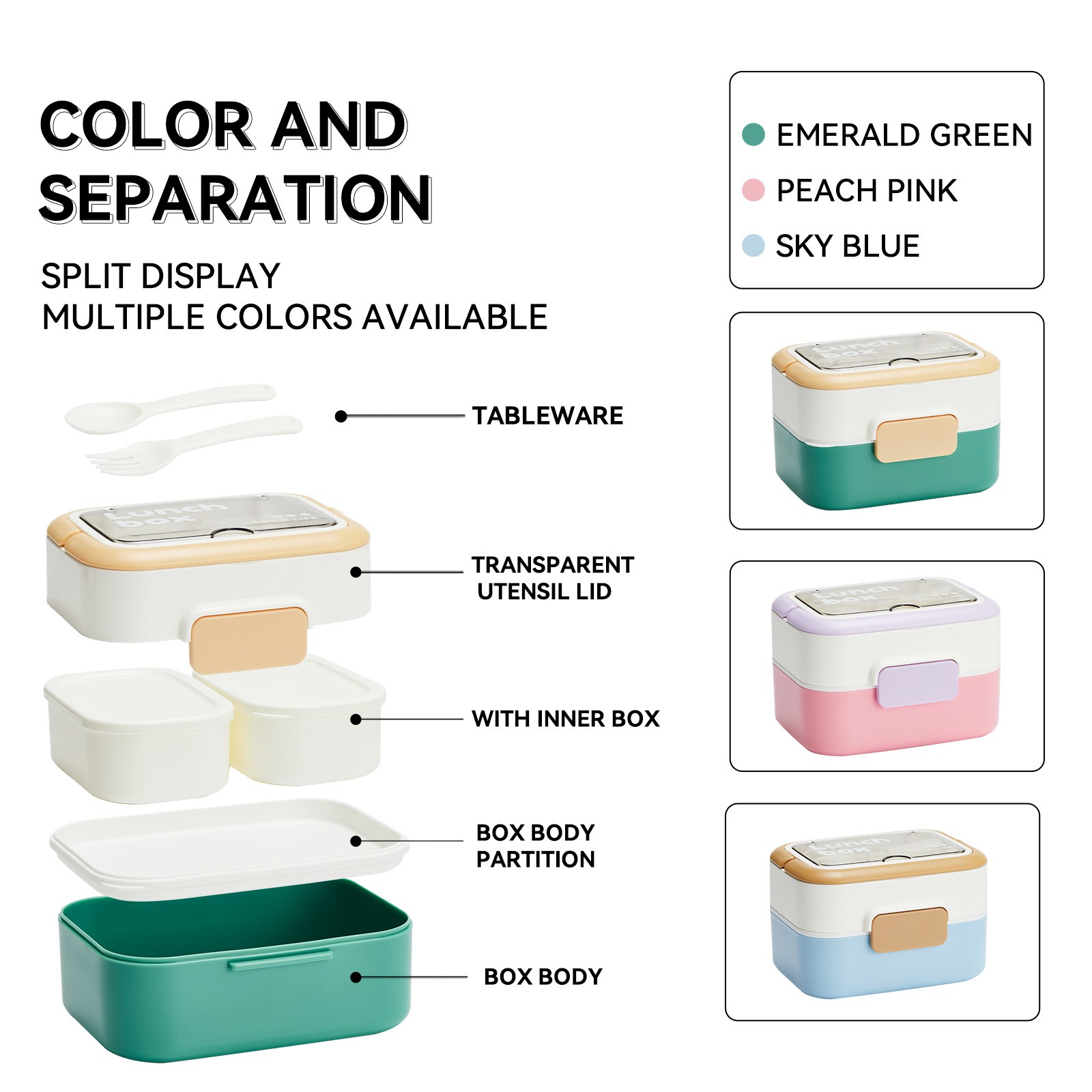 LOCSEE Lunch Box Set