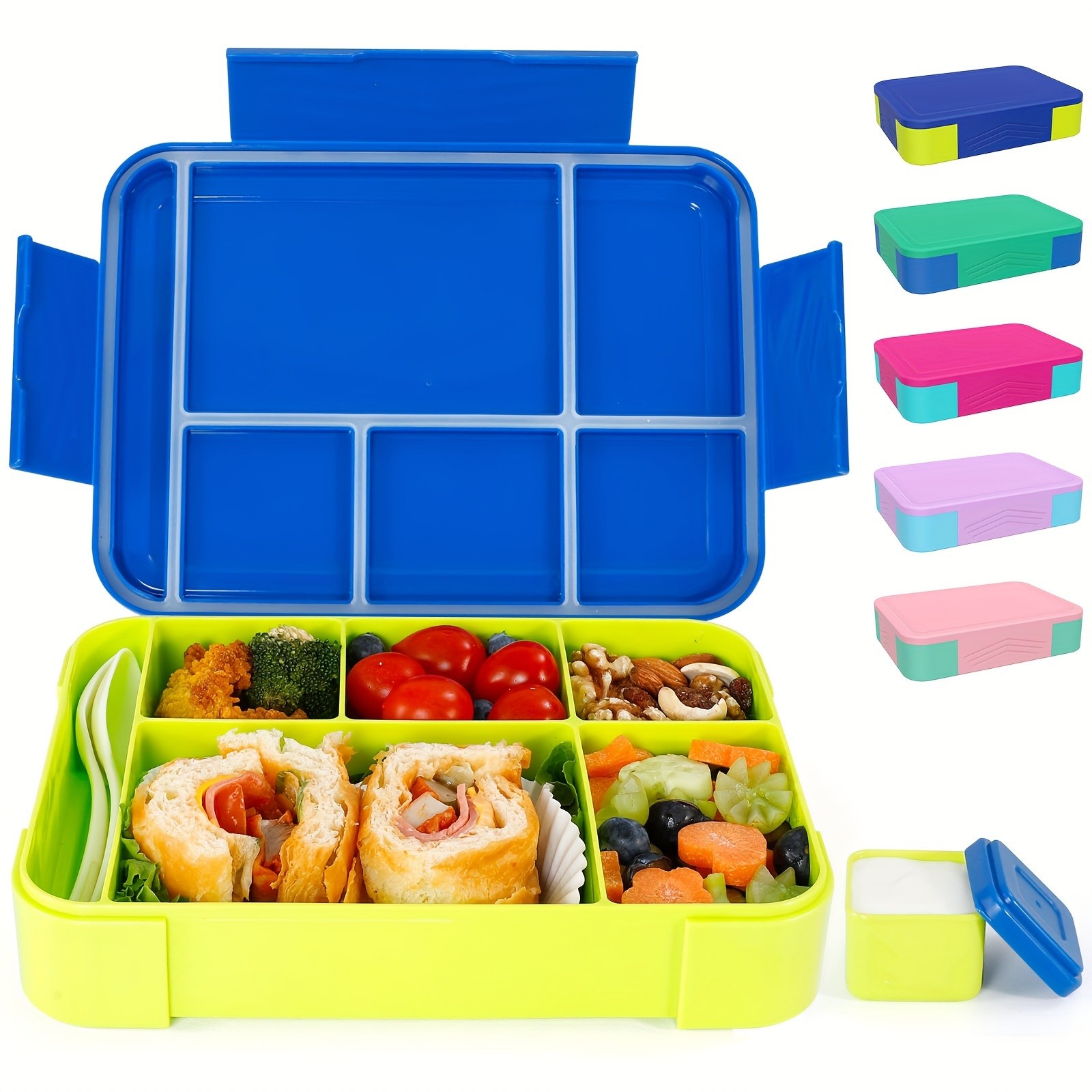 Caperci Bento Lunch Box with 5 Compartments