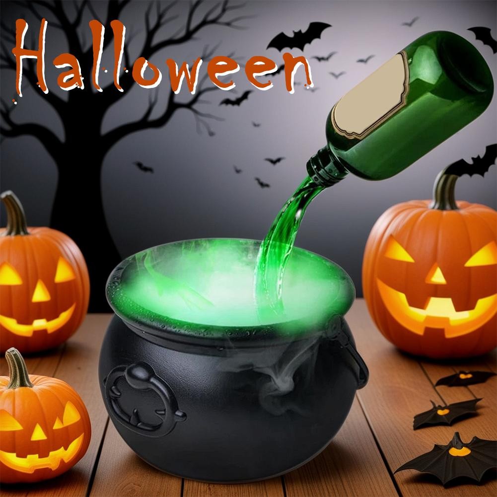 Halloween Black Wizard Bowl Magic Float Bottle and Diffuser