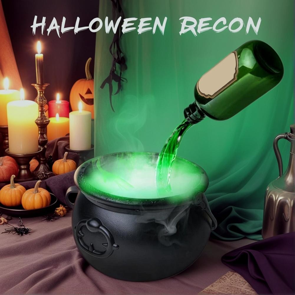 Halloween Black Wizard Bowl Magic Float Bottle and Diffuser
