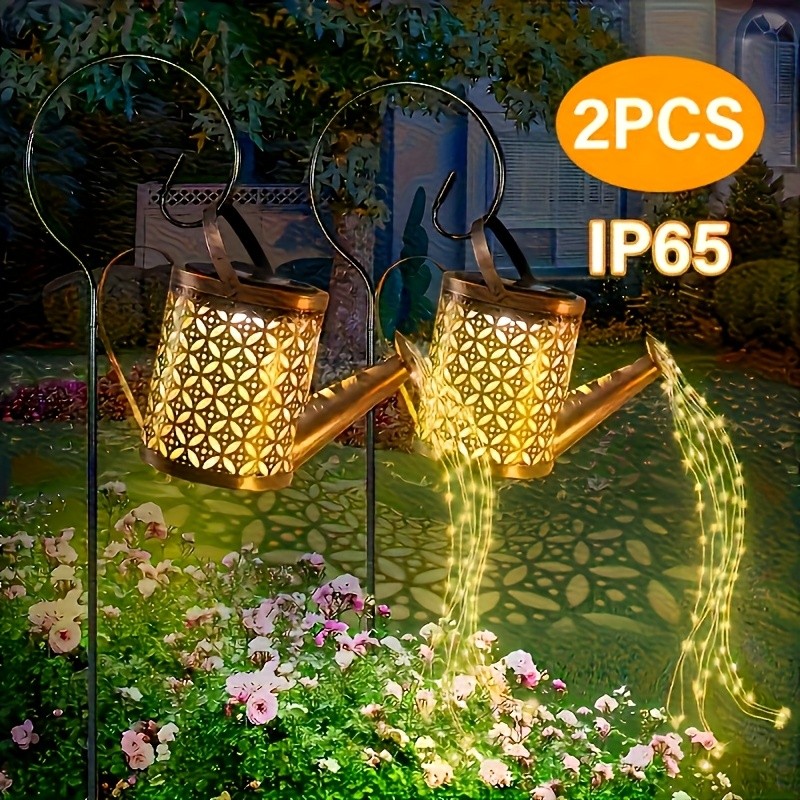 LiHangStar 2pcs Solar Light Sense Smart Light