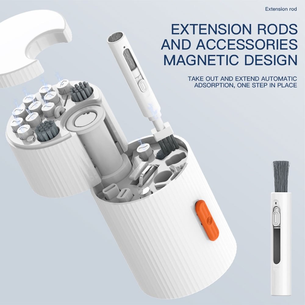 JENABOM Automatic Adsorption Double-Layer Storage Cleaning Kit