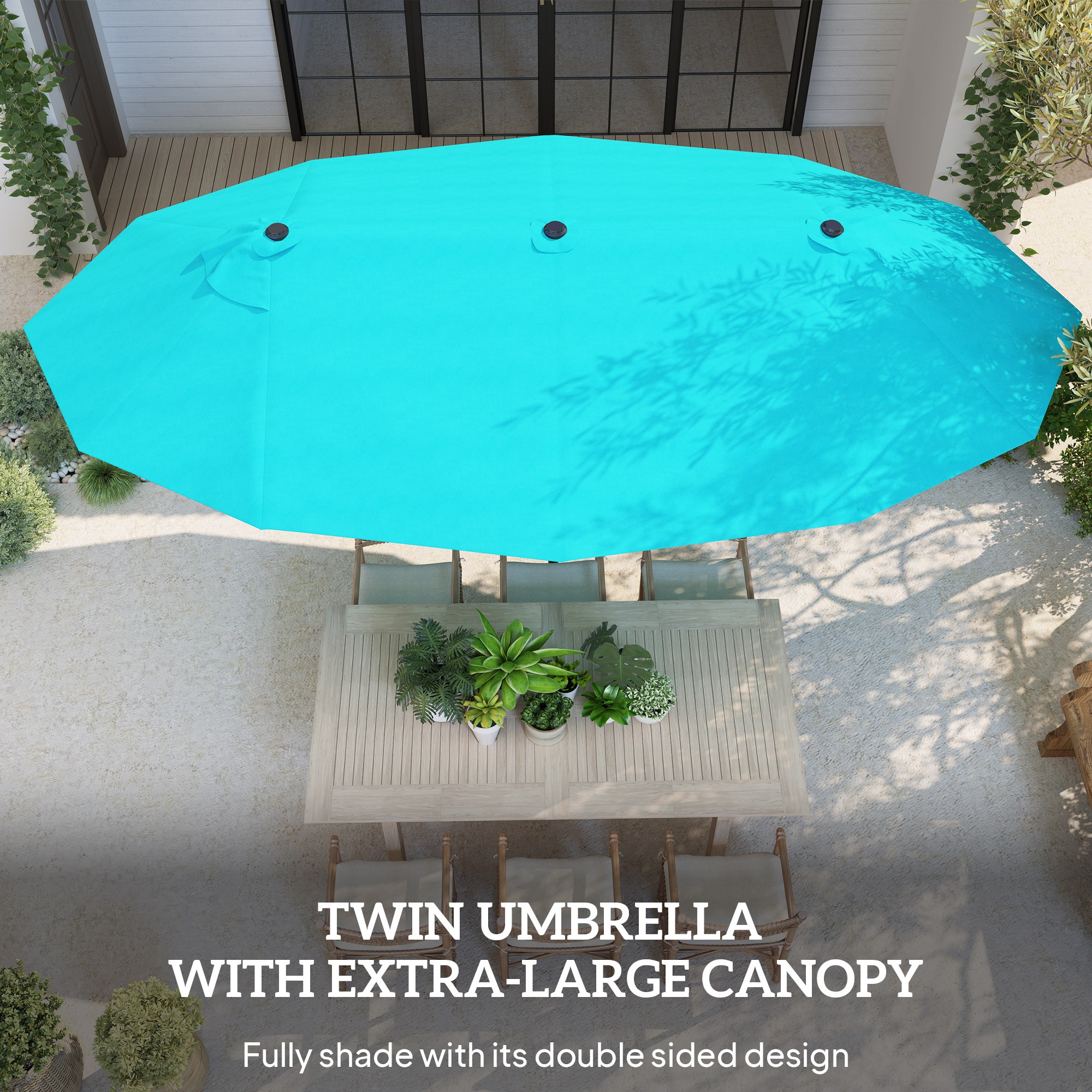 Extra Large Umbrella Canopy