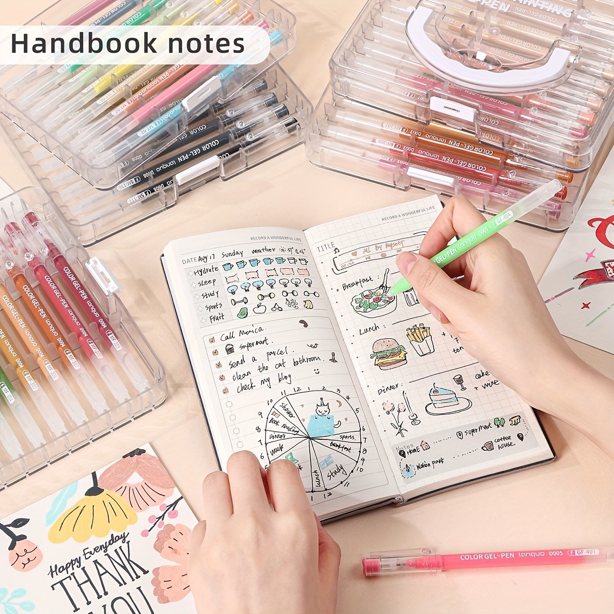 GUANGNA 2025 New Painting Hand Account Pen Gift Box Set