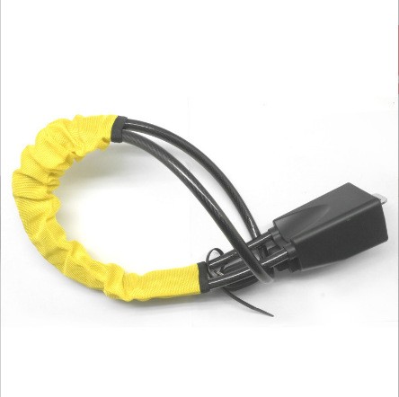 Car Steering Wheel Lock Seat Belt Lock with 3 Keys Anti-Theft Device Accessories