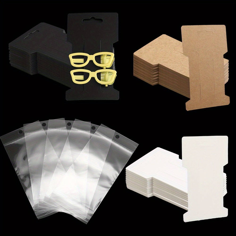 100pcs/bag Jewelry Packaging Set for Hairclips Display