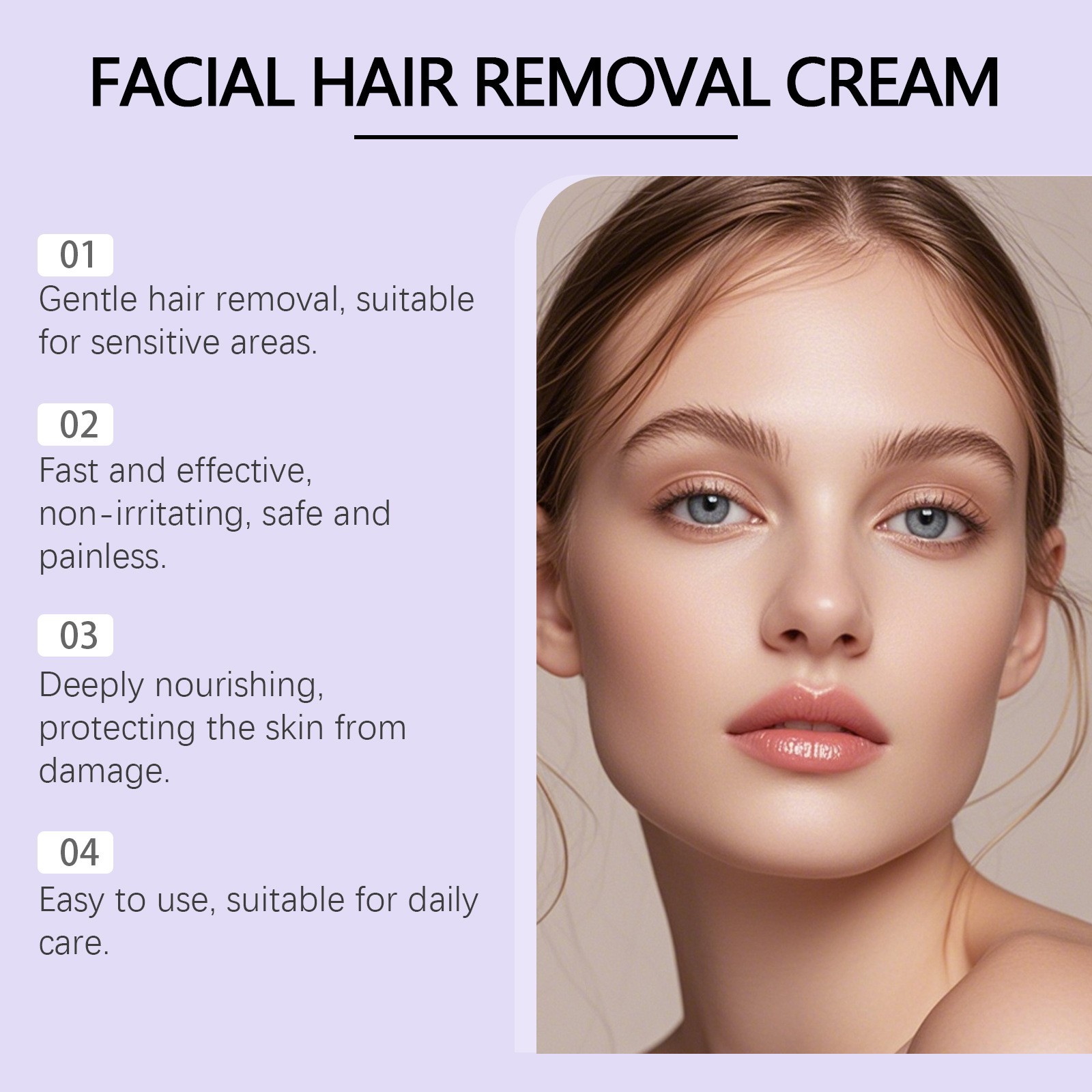 Hoygi Facial Hair Removal Cream