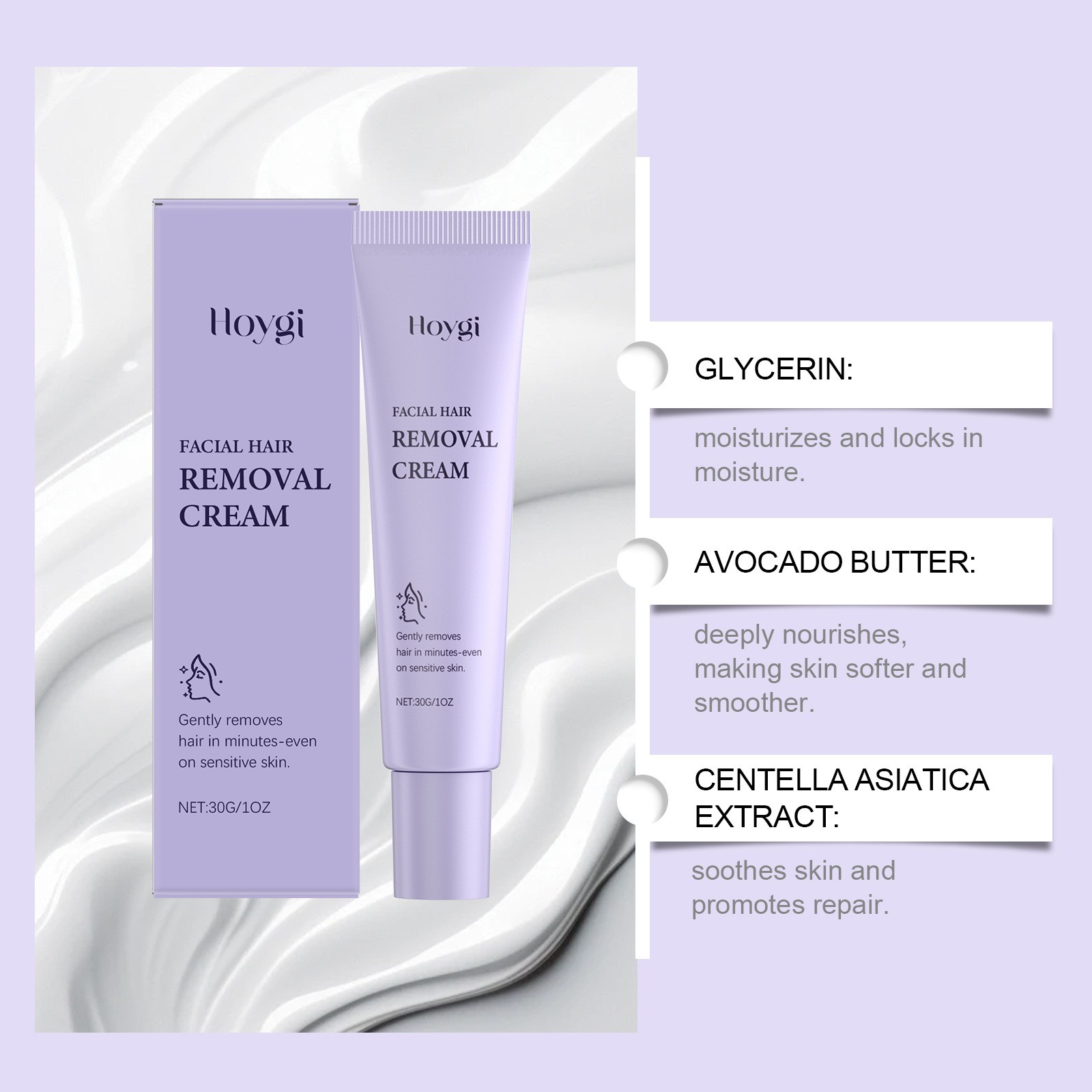Hoygi Facial Hair Removal Cream