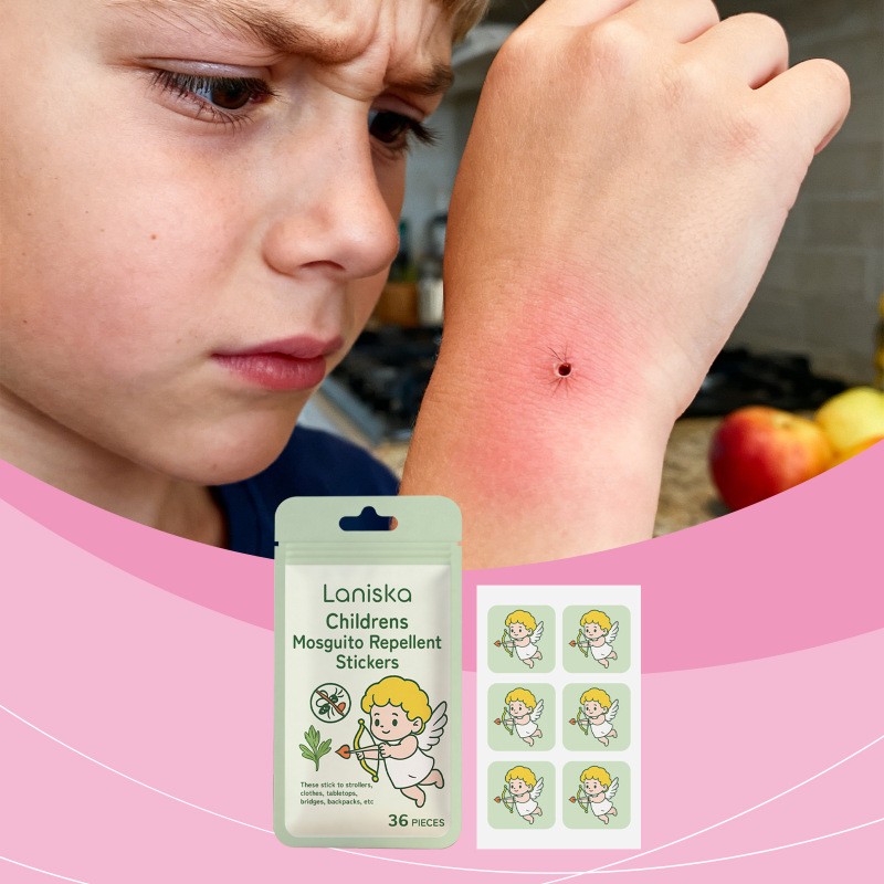 Laniska Children's Mosquito Repellent Stickers