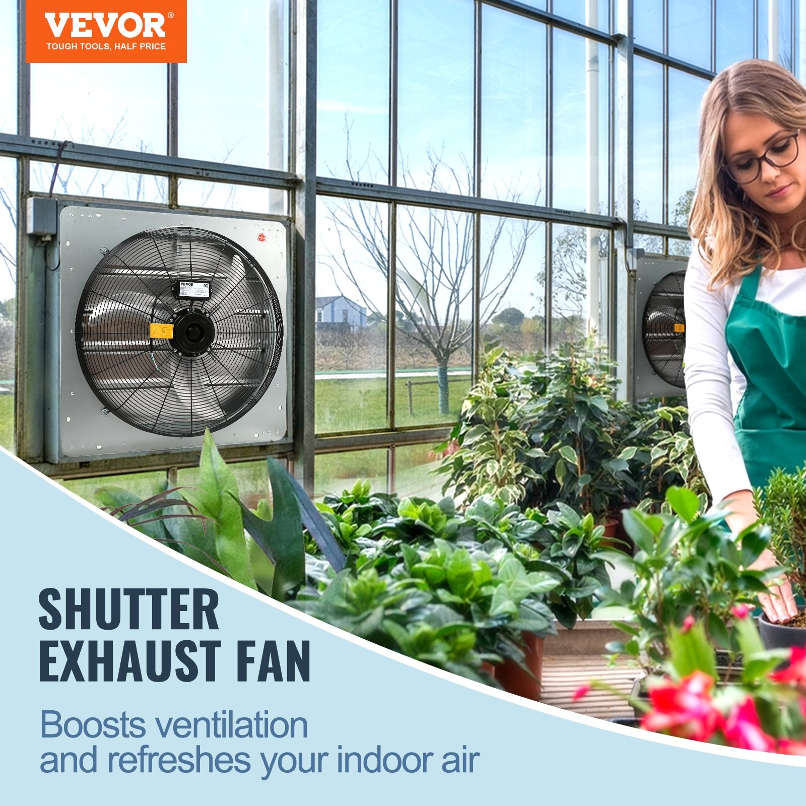 Shutter Exhaust Fan