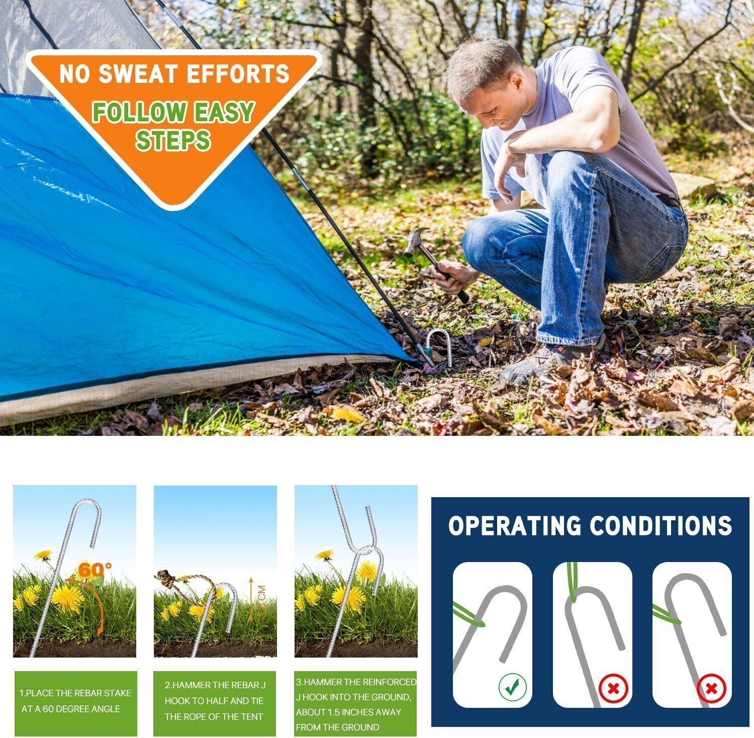 Tent Stakes