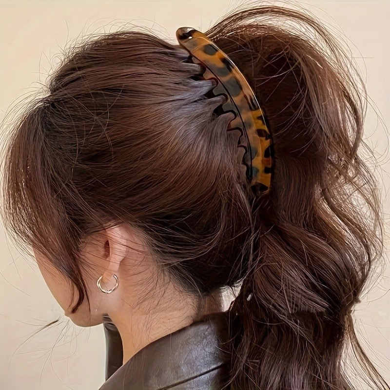 THCBME Extra Large Hair Clip with Back Comb