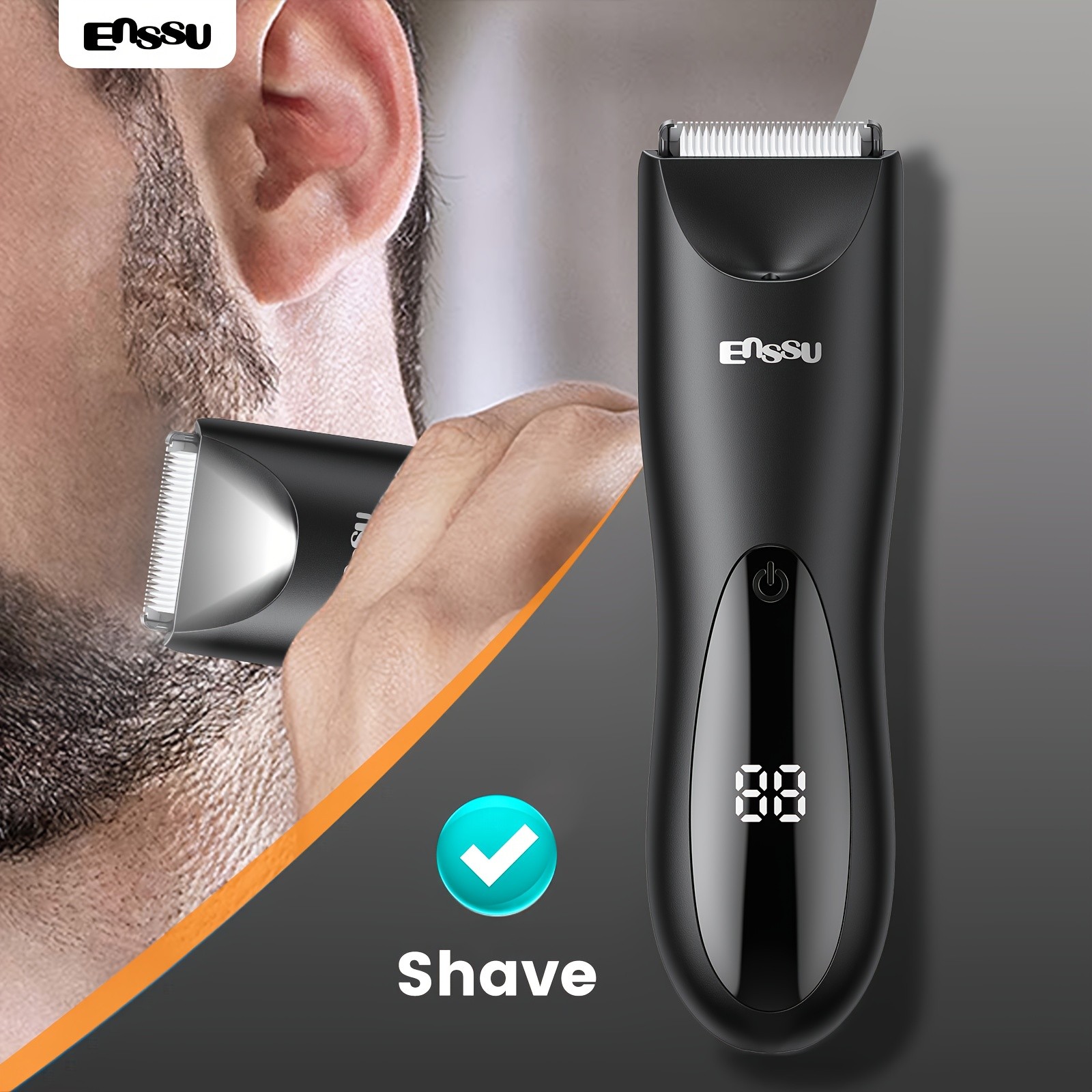 Enssu Men's & Women's Professional Body Hair Trimmer