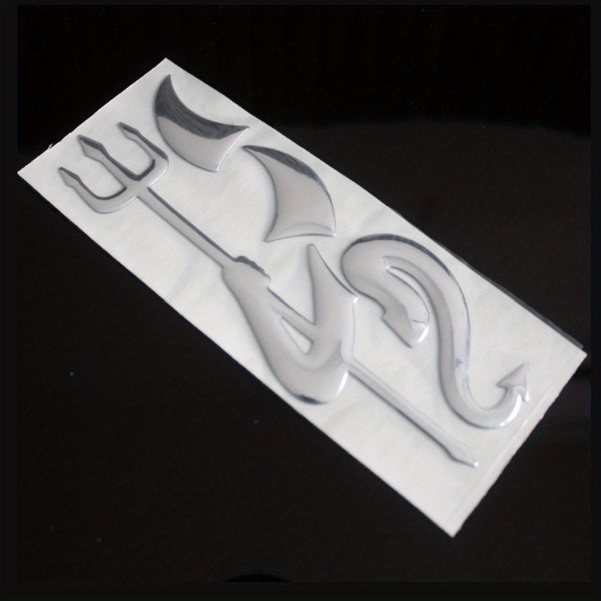 THCBME 3D Devil Car Logo Sticker