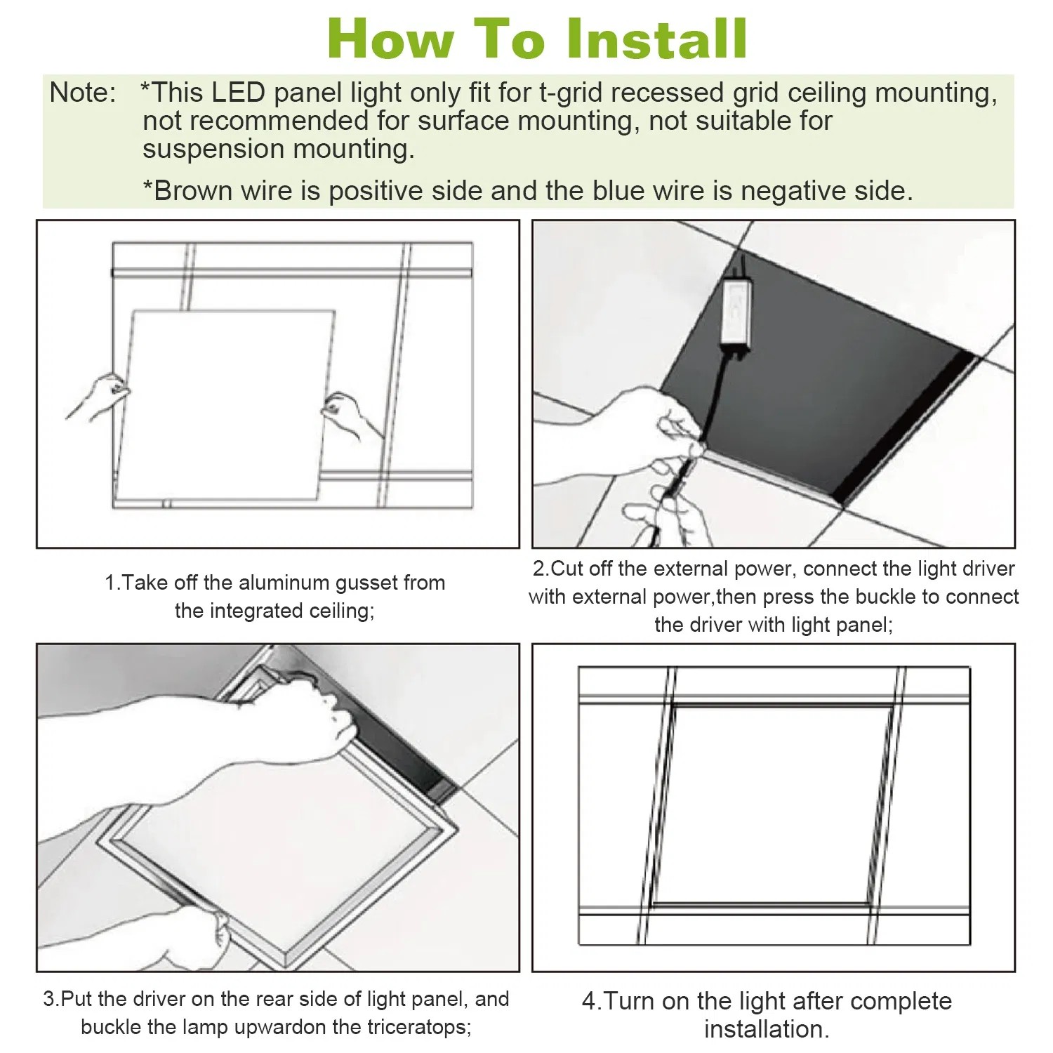LED Flat Panel Lights