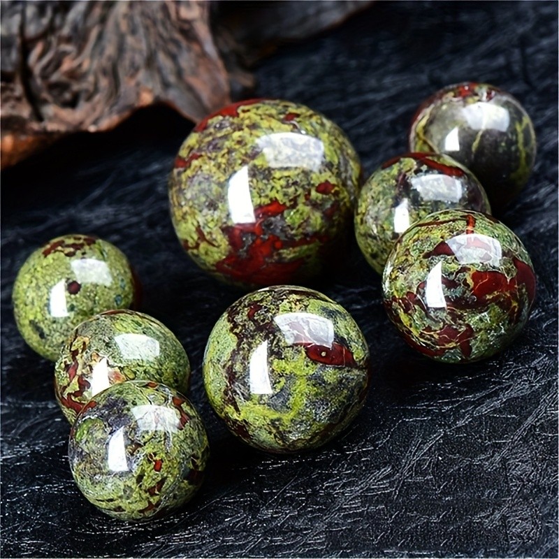 CRYSTALHOLA Dragon Bloodstone Sphere