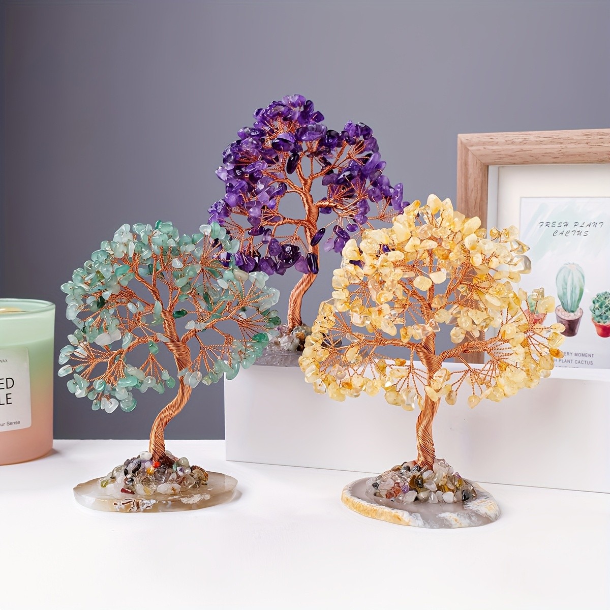 Agate Sliced Tree of Life