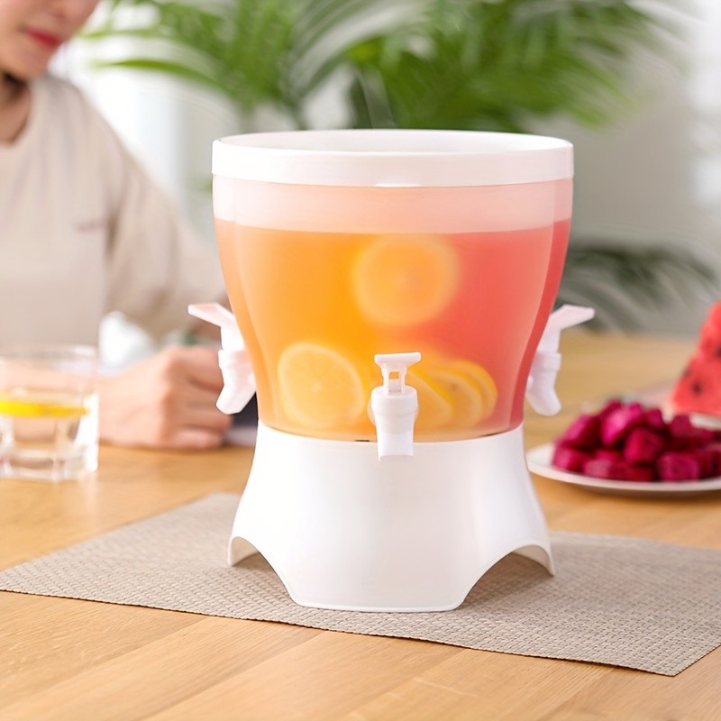 3-in-1 Large Capacity Cold Water Bottle with 3 Faucets