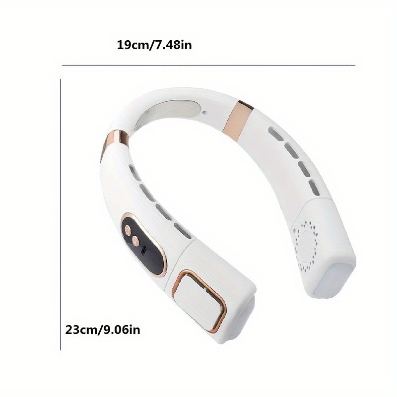 Wearable Portable Mini Neck Fan Keep Cool and Comfortable This Summer