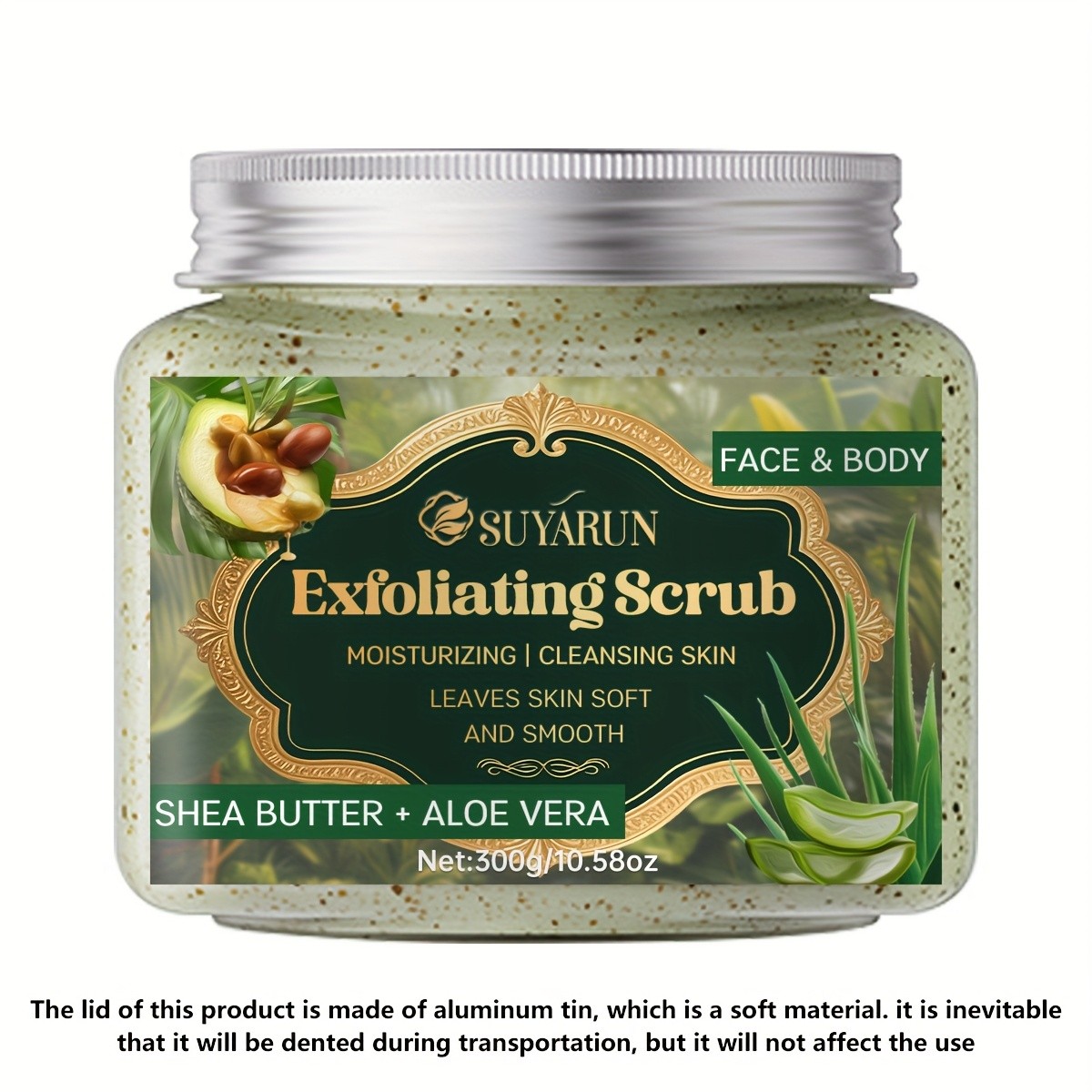 SUYARUN Shea Butter Exfoliating Scrub