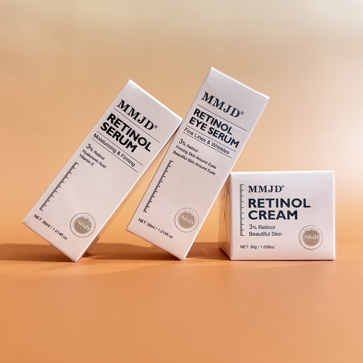MMJD Retinol Serum and Cream Skincare Set for Women