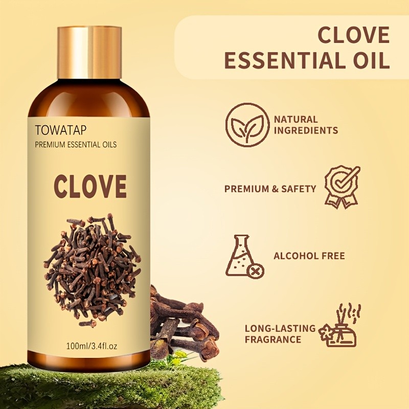 TOWATAP Clove Essential Oil